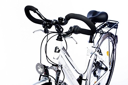 Tretwerk Lugano Comfort 28 Zoll Trekkingrad Damen Weiß (2017) - 6