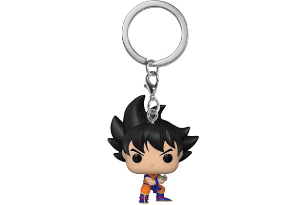 Funko Pop! Keychain: DBZ - Goku with Kamehameha - Dragon Ball - Mini-Figurine en Vinyle à Collectionner Porte-clés Fantaisie - Cadeau de Noël - Idée de Cadeau - Produits Officiels - Anime Fans