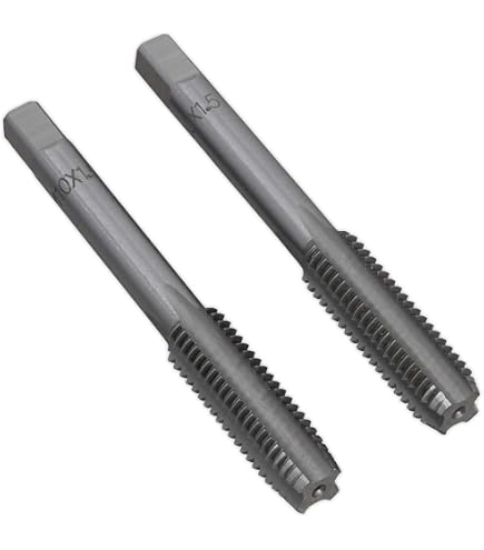 Jeu De Tarauds Et Filieres 6x32 UNC En Acier Tungstène - Taraud Conique Et à Dégagement Inclus
