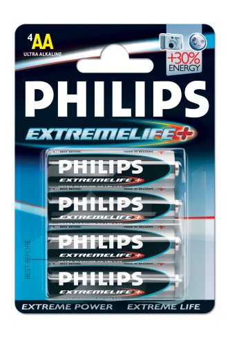 Preisvergleich Produktbild Philips Extreme Life Batterie AA Mignon 4er Pack