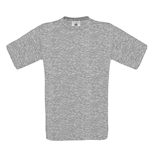 B&C - T-Shirt 'Exact 190', Sports Grey, XXXXL B&C - T-Shirt 'Exact 190', Sports Grey, XXXXL