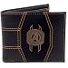 Produktbild Bioworld Marvel Comics Avengers: Infinity War Avengers Crest Badge Bi-fold Wallet, Grey (MW785180AVG) Münzbörse, 16 cm, Schwarz (Black)