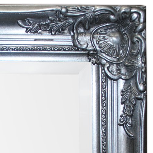 SPIEGEL Leandos 90x70cm ANTIK SILBER WANDSPIEGEL DESIGN MIRROR POMPÖS & BAROCK - 5
