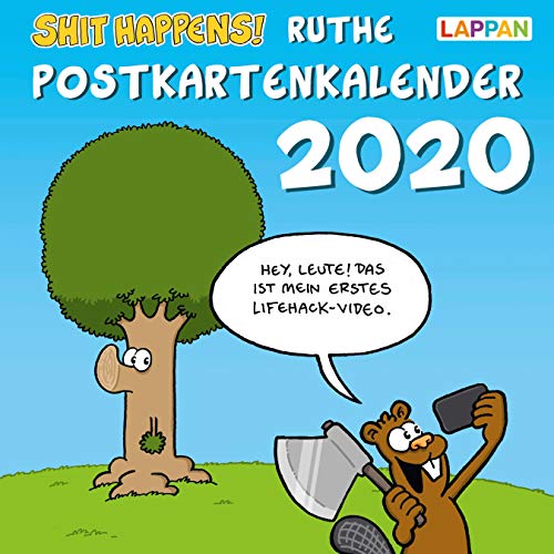 Shit happens! Postkartenkalender 2020