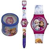 Frozen Kinder Armbanduhr Disney Kids Uhr mit Zeiger 41441