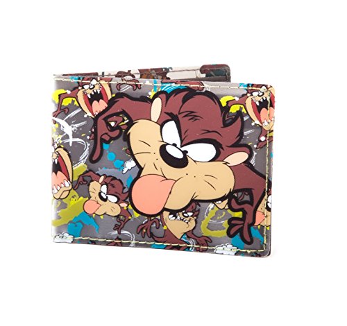 Preisvergleich Produktbild Looney Tunes Brieftasche Tasmanian Devil offiziell Nue Bifold