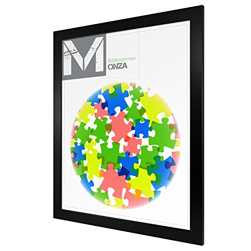Puzzlerahmen 50x70cm Schwarz für ca. 1000 Teile