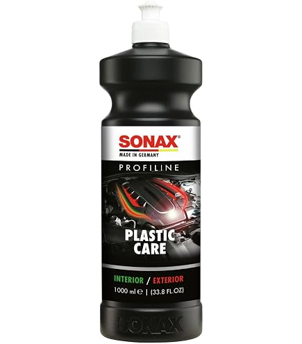 Rinnova Plastiche Auto Nero Ceramica - Kit 2 Pezzi, Protezione UV, Antisbiadimento