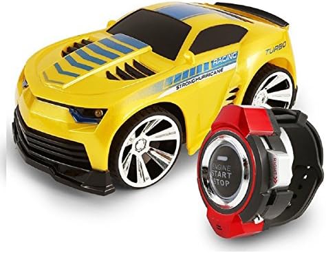 Arvin Mini Rechargable Voice Command Car RC Racing Car Radio Voice Control Vehicles Car with Voice-activated Smart Watch Controller &amp; Dazzling Headlights &amp; Cool Brakes Audio Control Car Toys for Christmas / Halloween / Birthday / Black Friday / Summer Bank Holiday /Boxing Day Gift