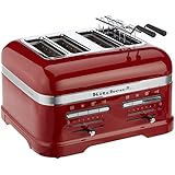KitchenAid 5KMT4205EER - Tostador (2500, -, 50 - 60 Hz, 220 - 240V, 34,8 cm, 30,4 cm, 20,5 cm) Rojo