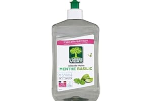 L'arbre vert Liquide Vaisselle Mains Menthe/Basilic Hypoallergénique