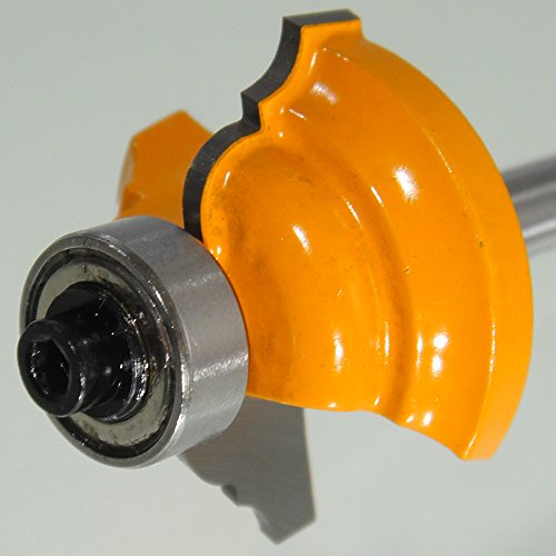 HM Profilfräser R 3,17 mm Ø 31,7 mm Schaft 6 mm Profilmesserkopf Holzfräser Fräser - 3