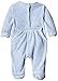 Bellybutton Kids Baby Boys 1572638 Crew Neck Long Sleeve Footies, Blue (sky Melange Blue 8889), 0-3 Months (Manufacturer size: 56)