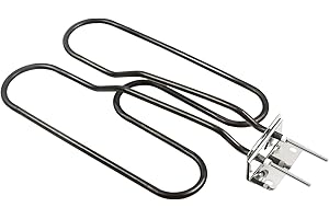 YuWangg Tubo riscaldante per barbecue, elementi riscaldanti per barbecue, riscaldamento elettrico per barbecue, compatibile Weber Q140Q1400 Weber 66631, tubo riscaldante standard europeo 230 V 2200 W