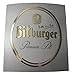 Produktbild Bitburger - Premium Pils - Zapfhahnschild 11 x 11 cm Metall