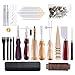 Produktbild Zink Mixs Leder DIY Hand Nähen Set, handgemachte Lederwaren, Lederhandwerk, praktische Handwerkzeuge Tool-Kit Elektrowerkzeuge Makita