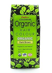 Buy Radico Organic Hair Color (Dark Brown), 100g Online at Low Prices