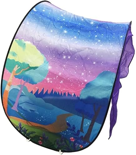 Tentes de lit fantastiques et Amusantes et Pliables - pour extérieur et intérieur - Taille Double - pour garçons et Filles - Tentes pour Enfants, Cadeaux de Noël et d'anniversaire (Cheval Tentes de lit fantastiques et Amusantes et Pliables - pour extérieur et intérieur - Taille Double - pour garçons et Filles - Tentes pour Enfants, Cadeaux de Noël et d'anniversaire (Cheval