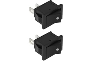 be in your mind Interrupteur d'allumage pour Camping-Car 12 V 6 A 2 Pièces 20 X 12 Mm Compatible avec Spinflo Et Compatible avec Dometic