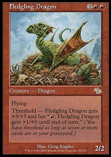 Magic: the Gathering - Fledgling Dragon - Judgment