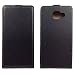 Produktbild handy-point Flexi Flip Case Klapptasche Klapphülle Tasche Hülle Schale Schutzhülle Schutztasche Flipcase mit flexibler Gummischale mit Fach für EC-Karte Kartenfach für Samsung Galaxy A3 (2016), Schwarz