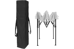 Sac de rangement pour auvent Pop Up, sac de rangement pour tente noire, sac de rangement pour tente extra large, conception résistante aux UV, étanche, housse anti-poussière ( Size : 30*38*153cm )