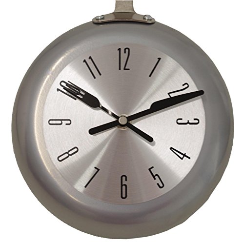 Uhr Pfanne Wanduhr Küchenuhr - 2