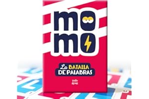 ATM GAMING Momo - Juegos de Mesa de Palabras para Niños y Adultos - Divertido, Educativo y sin Pantallas - Regalo Navidad para Familia y Amigos