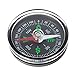 Produktbild Smartfox Mini Taschenkompass Reise Kompass Compass 35x10mm in Schwarz für Navigation Outdoor Camping Wandern Trekking