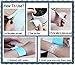 Bbei Sexy Lace Henna Temporary Tattoos, Pack of 6 Sheets (White)