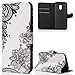 Price comparison product image FNBK Samsung Galaxy J5 2017 Case Wallet, Samsung J5 2017 Phone Case with Card Holder, Samsung Galaxy J5 2017 Case Front and Back Protection Premium PU Leather Flip Wallet Case
