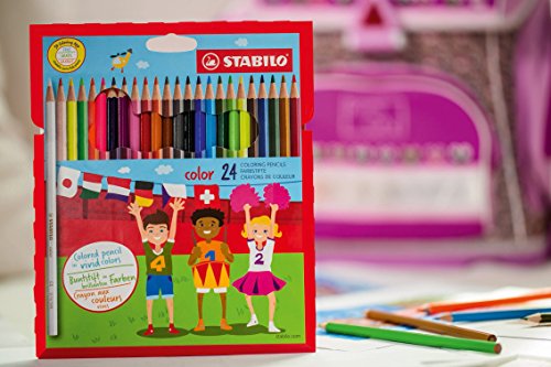 Stabilo Buntstift (mit 12 verschiedenen Farben) 12er Pack - 3