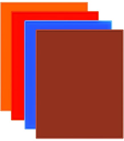 Set 4 Fogli In Silicone Per Disidratatore Con Bordo 30x26cm | Antiaderente, Per Essiccare Frutta E Verdura - Foto 4