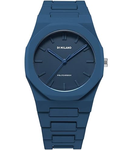 D1 Milano Polycarbon Watch – Black Polycarbonate Case & Strap
