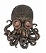Produktbild Wandschmuck von Octopus Steampunk mit Goggle, handbemalt 34 cm, Hohe Qualität