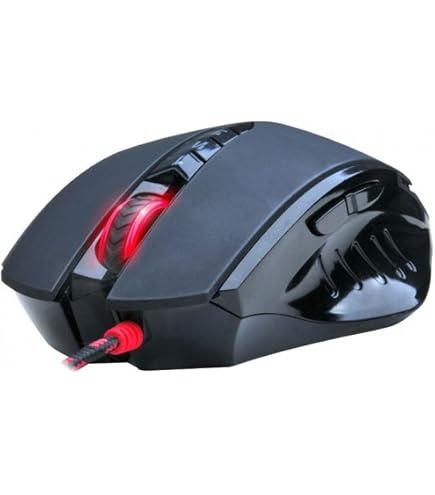 A4tech Bloody J95 Mouse Gaming Ottico: 8000 DPI, 9 Pulsanti, Illuminazione RGB E Guide In Metallo