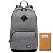 Produktbild Schulrucksack Damen Herren KAUKKO für 14" Notebook Schultertasche Studenten Rucksack Teenager Schultasche Outdoor Freizeit Daypacks (05-1Grey)