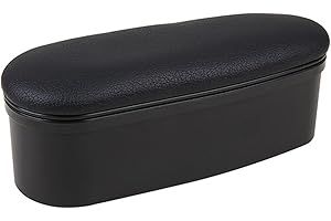 LIFEJXWEN Auto Armlehnenbox, Armlehnen Aufbewahrungsbox PU Leder Auto Armlehnenkissen Ellbogenstützarm Car Arm Elbow Support für Autos SUVs Lastwagen