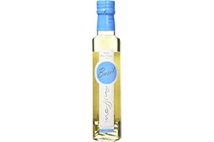Messino Vinagre Blanco con Albahaca, Paquete de 2 x 250ml (Total: 500 ml)