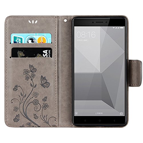 Funda Redmi 4X Shanphone Funda Piel PU para Xiaomi Redmi 4X Carcasa de Estilo Libro en Cuero Con Ranura para Tarjeta Soporte Plegable Cierre Magn tico -Gris reviews Funda Redmi 4X Shanphone Funda Piel PU para Xiaomi Redmi 4X Carcasa de Estilo Libro en Cuero Con Ranura para Tarjeta Soporte Plegable Cierre Magn tico -Gris