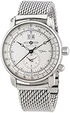 Zeppelin Herren-Armbanduhr XL Analog Quarz Edelstahl 7640M1