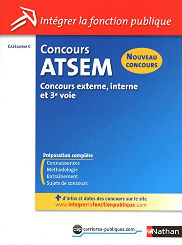 couverture de : Concours ATSEM : Agent territorial spécialisé des écoles maternelles