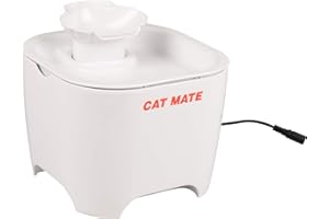 FLAMINGO Drinkfontein Cat Mate 19 x 19 x 18 cm - 3 Liter Wit