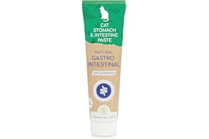 Wolfsbacher, Pasta Gastrointestinal Natural para Gatos, Snack para Gatos con Probióticos y Corteza de Olmo, Favorece la Digestión y la Flora intestinal