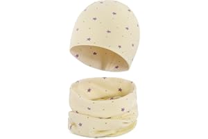 Cheerful Mario Baumwolle Mütze Loop Schal Sets Baby Jungen Mädchen Weich Beanie Winddicht Schlauchschal Kinder