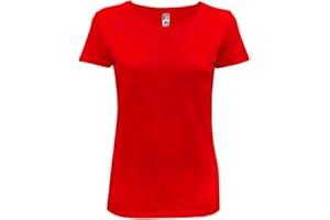 CHEMAGLIETTE! T Shirt Donna - Maglietta Manica Corta Cotone, Tshirt Maglia Maniche Corte da Lavoro, T-Shirt Tinta Unita Stampabili Girocollo, Maglia Basic Evolution T