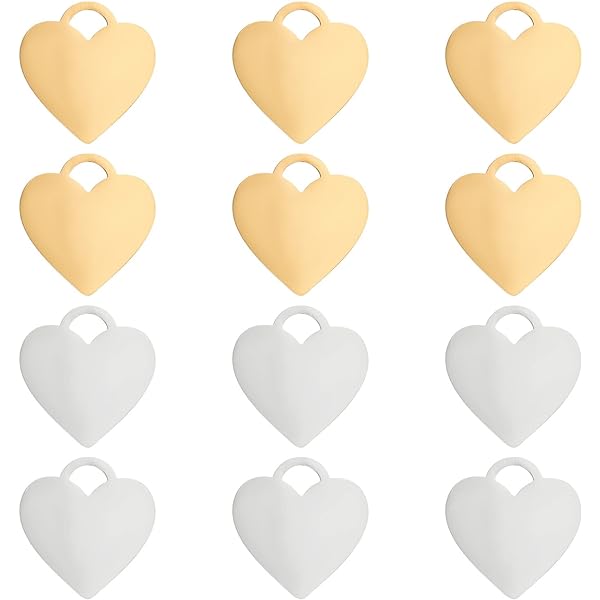 Mavi jewel ciondolo in acciaio personalizzabile con frase o foto con incisione laser indelebile (cuore