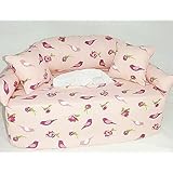 Taschentuchsofa - Vögelchen - Handgefertigt