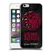 Produktbild Offizielle HBO Game Of Thrones Targaryen Dark Distressed Sigils Soft Gel Hülle für Apple iPhone 6 / 6s