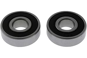 KH-PERFORMANCE Radlager Set Vorderachse/Hinterachse 12mm kompatibel für DERBI Senda, R, GILERA RCR, SMT, 50cc SCHALTMOPED